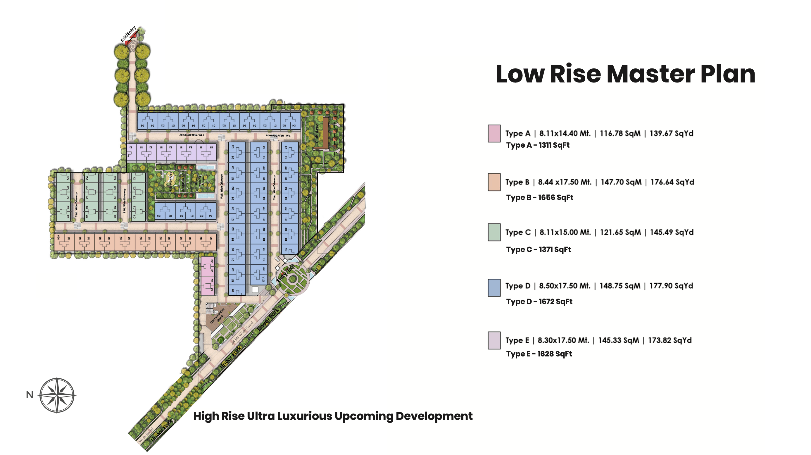 Whiteland Blissville Master Plan Layout