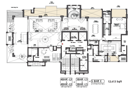 Lower Level Plan